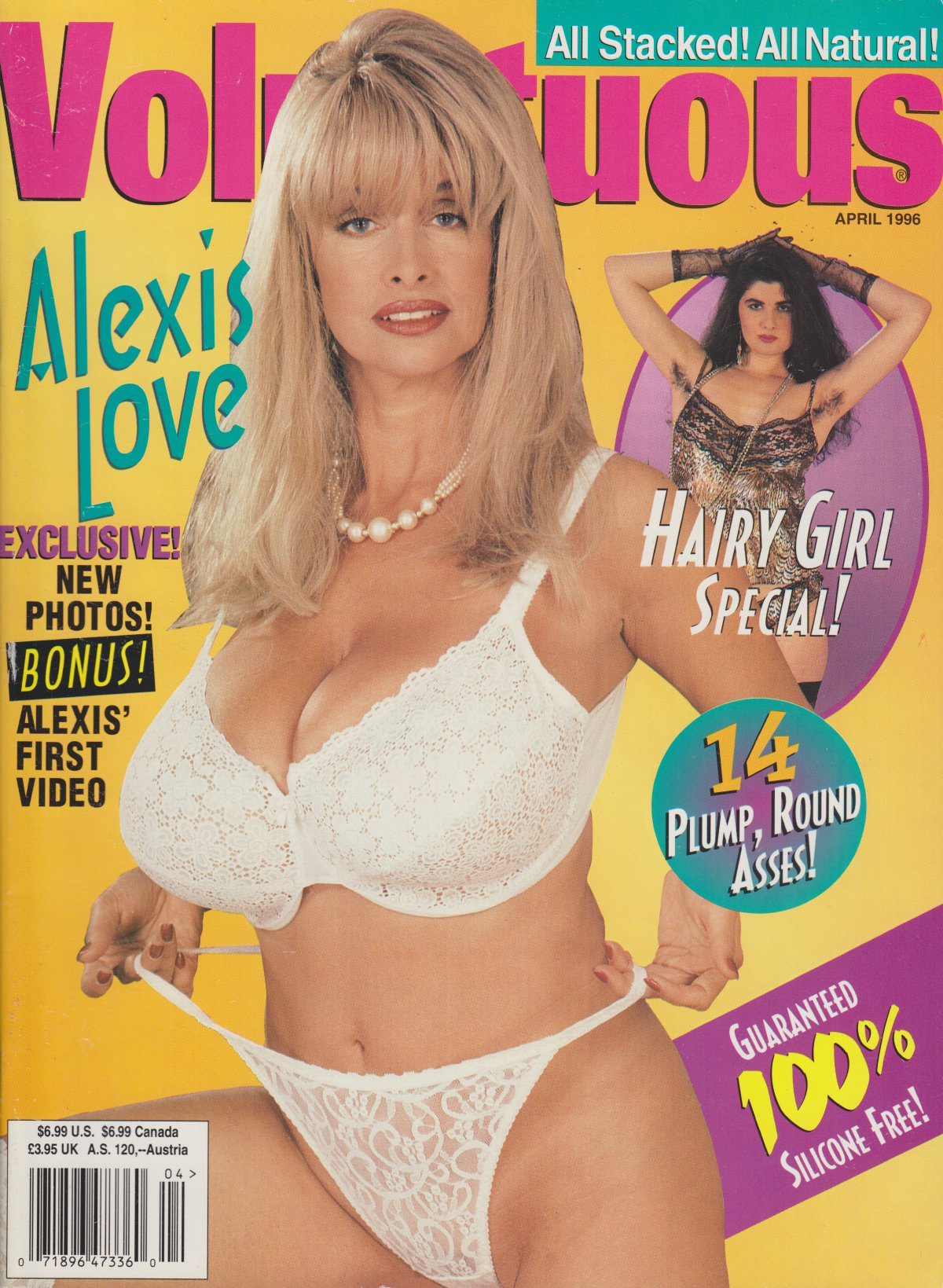 Voluptuous April 1996 magazine back issue Voluptuous magizine back copy Voluptuous April 1996 Magazine Back Issue Published by Score Publishing Group, Specializing in Large Breasted Voluptuous Women. 