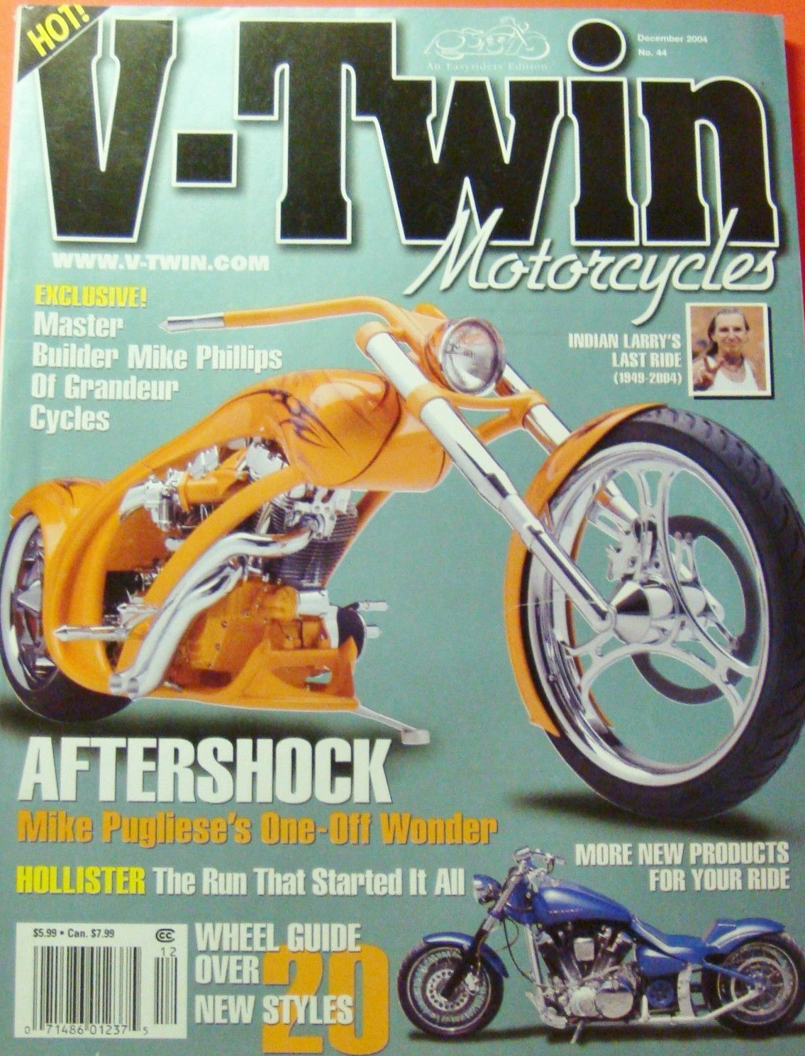 V-Twin December 2004 magazine back issue V-Twin magizine back copy 