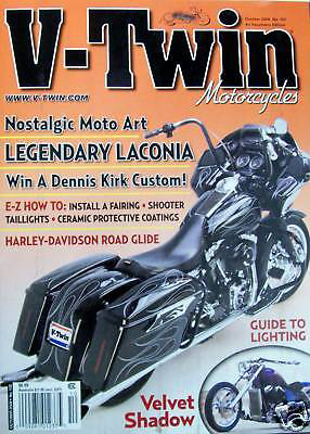 V-Twin October 2009 magazine back issue V-Twin magizine back copy 