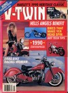 V-Twin January 1990 Magazine Back Copies Magizines Mags