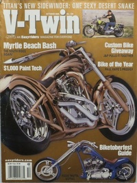 V-Twin # 328, October 2000 magazine back issue cover image