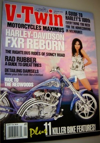 V-Twin # 21, January 2003 magazine back issue cover image