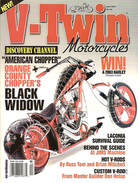 V-Twin # 24, April 2003 magazine back issue cover image