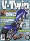 V-Twin April 2008 Magazine Back Copies Magizines Mags