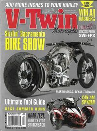 V-Twin # 132, April 2012 Magazine Back Copies Magizines Mags