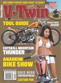 V-Twin April 2013 Magazine Back Copies Magizines Mags