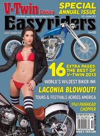 V-Twin October 2013 Magazine Back Copies Magizines Mags