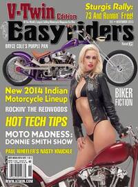 V-Twin November 2013 Magazine Back Copies Magizines Mags