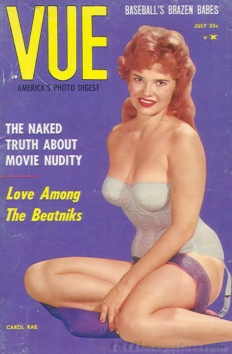 Vue July 1961 magazine back issue Vue magizine back copy 