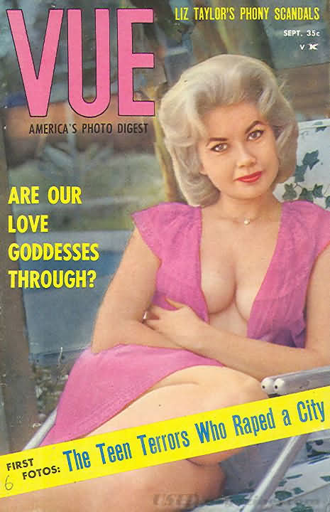 Vue September 1961 magazine back issue Vue magizine back copy 