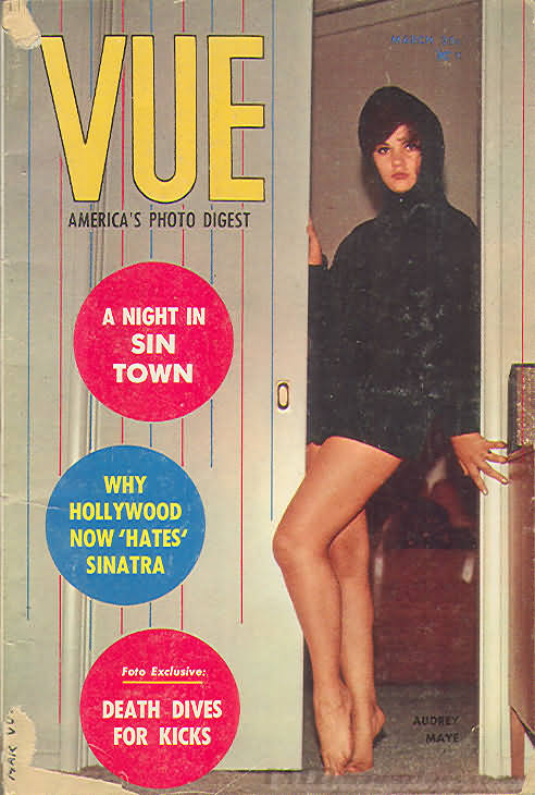 Vue March 1962 magazine back issue Vue magizine back copy 