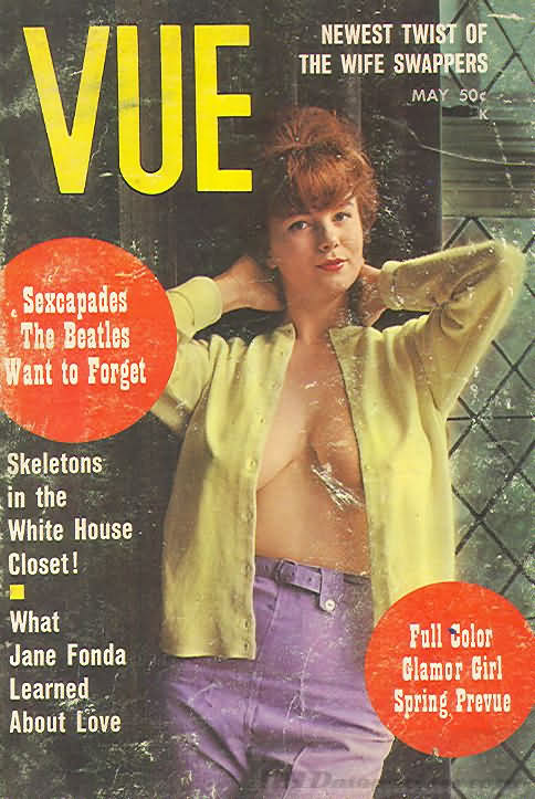 Vue May 1965 magazine back issue Vue magizine back copy 