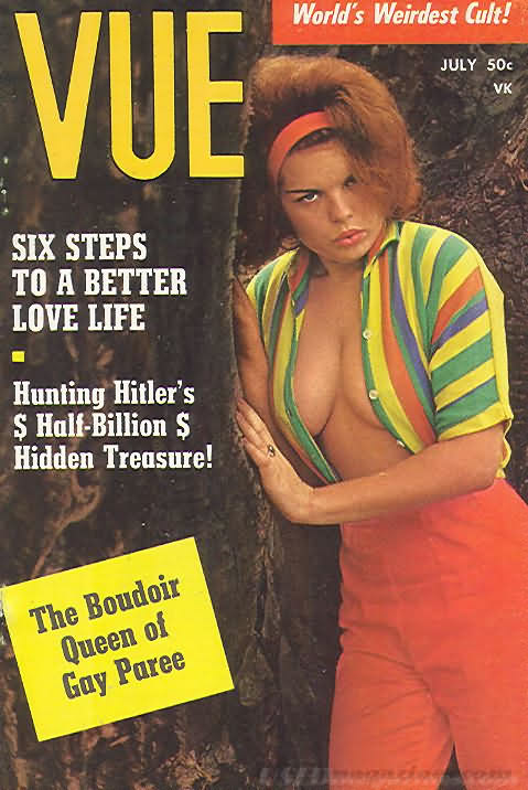 Vue July 1965 magazine back issue Vue magizine back copy 
