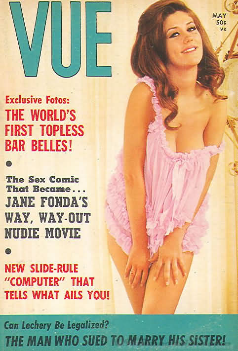 Vue May 1968 magazine back issue Vue magizine back copy 