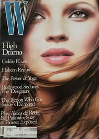 Goldie Hawn magazine cover appearance W July 1996