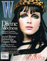 W February 2001 magazine back issue cover image