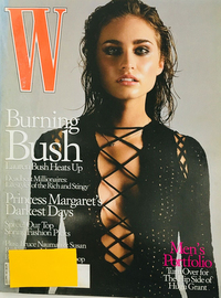 W April 2002 magazine back issue cover image