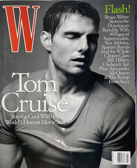 Tom Cruise magazine cover appearance W July 2002