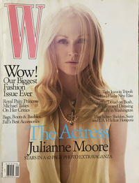 Julianne Moore magazine cover appearance W September 2004