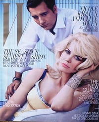 Nicole Kidman magazine cover appearance W May 2012