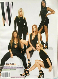 Jennifer Lopez magazine cover appearance W March 2017