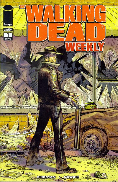 Walking Dead Weekly Comic Book Back Issues of Superheroes by A1Comix