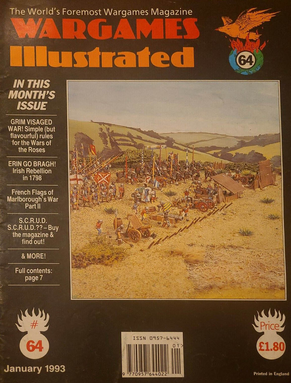 Wargames Illustrated Magazine Back Issues Year 1993 Archive