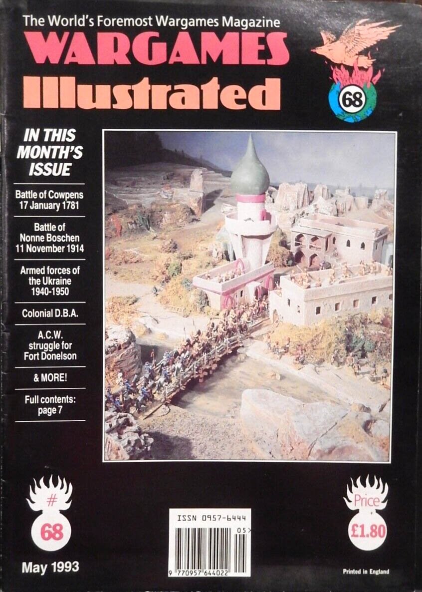 Wargames Illustrated 68, May 1993 Magazine Back Issue. WI May 1