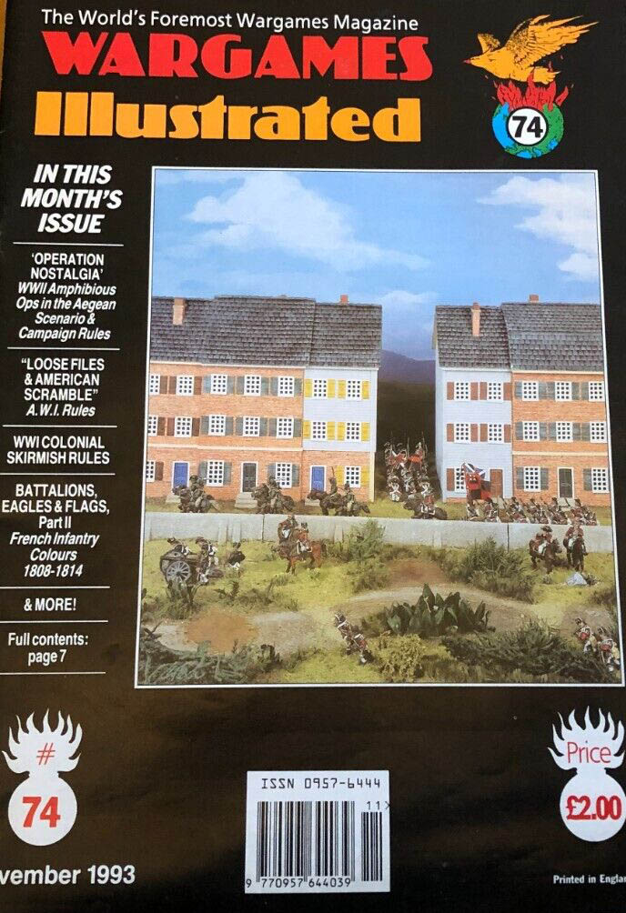 Wargames Illustrated 74, November 1993, , In This Month's Issue