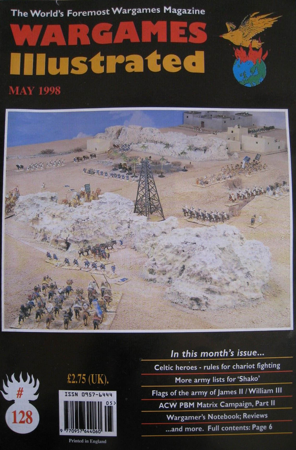 Wargames Illustrated 128, May 1998 Magazine Back Issue. WI May
