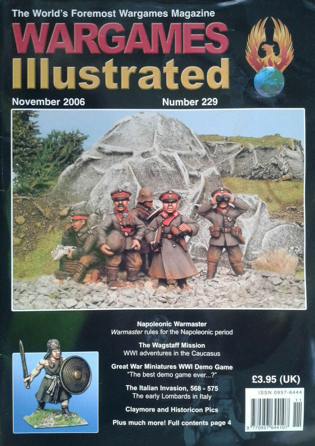 Wargames Illustrated 229, November 2006, , Napoleonic Warmaster