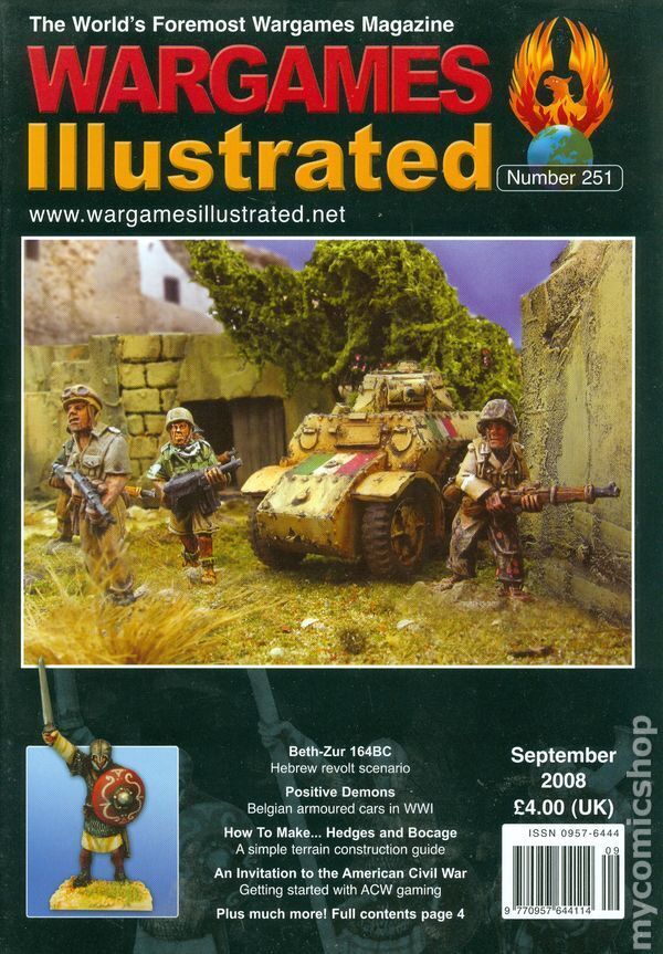 Wargames Illustrated 251, September 2008, , BethZur 164BC Hebr