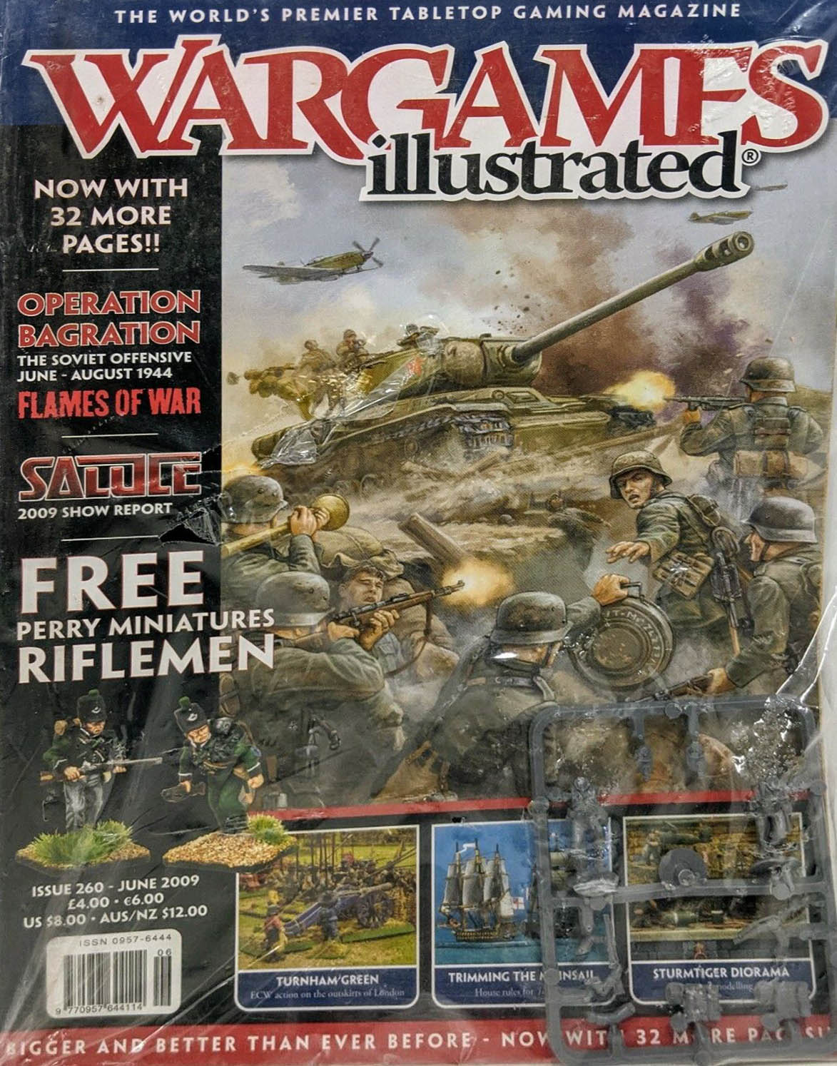Wargames Illustrated 260, June 2009, , Now With 32 More Pages!!