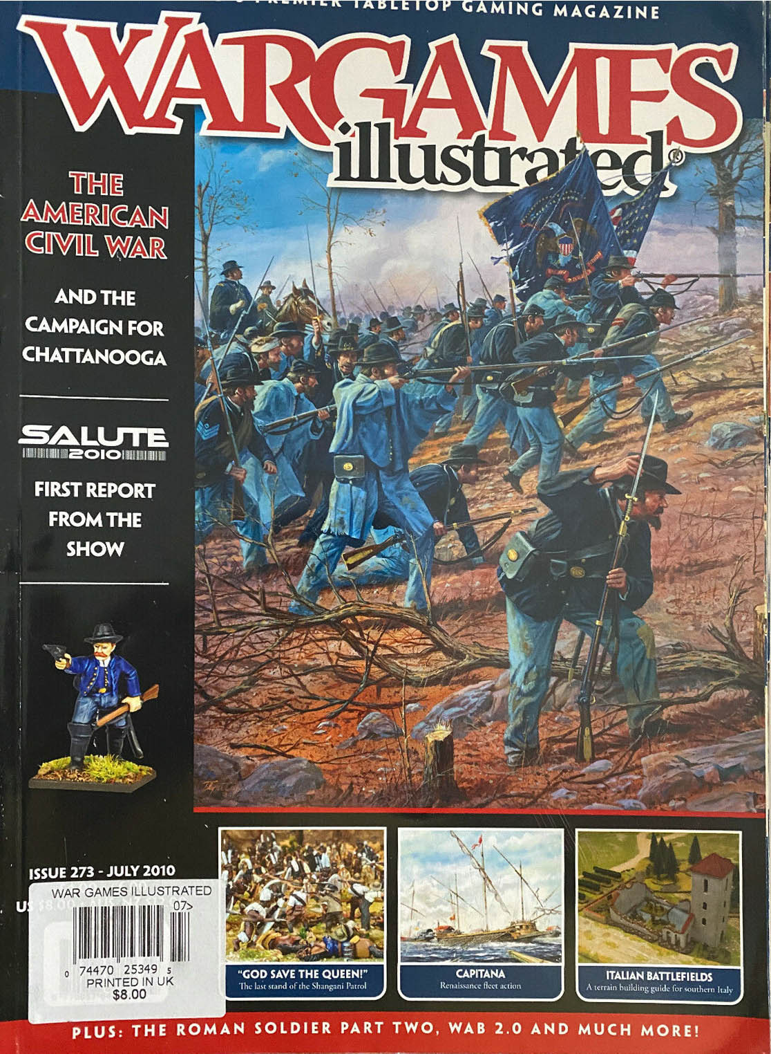 Wargames Illustrated 273, July 2010 Magazine Back Issue. WI Jul