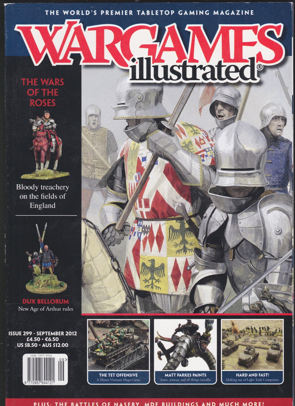 Wargames Illustrated 299, September 2012 Magazine Back Issue. W