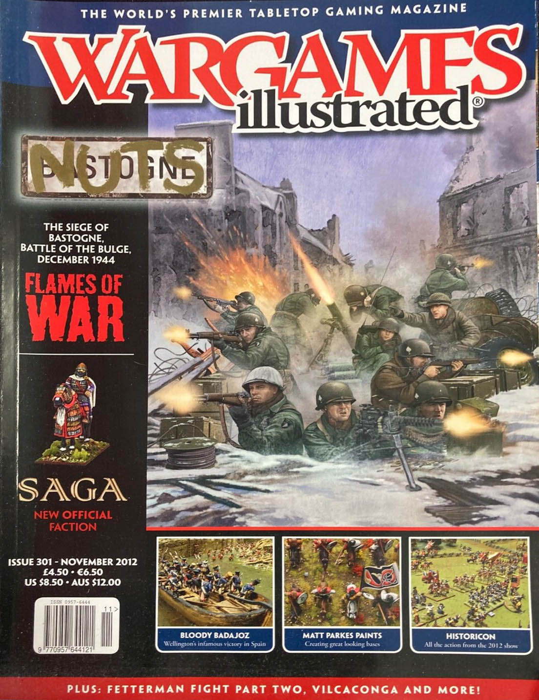 Wargames Illustrated 301, November 2012, , The Siege Of Bastogn