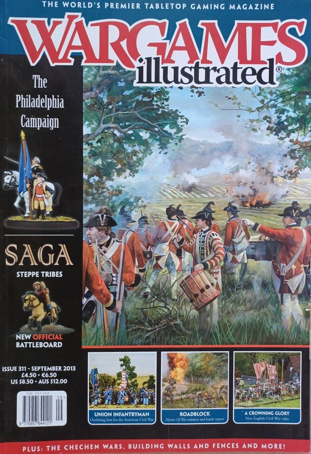 Wargames Illustrated 311, September 2013 Magazine Back Issue. W