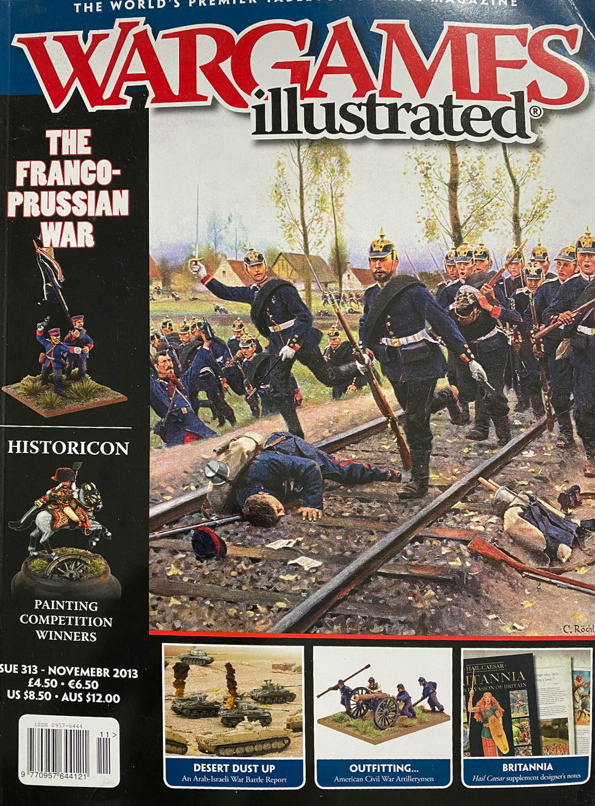 Wargames Illustrated 313, November 2013 Magazine Back Issue. WI