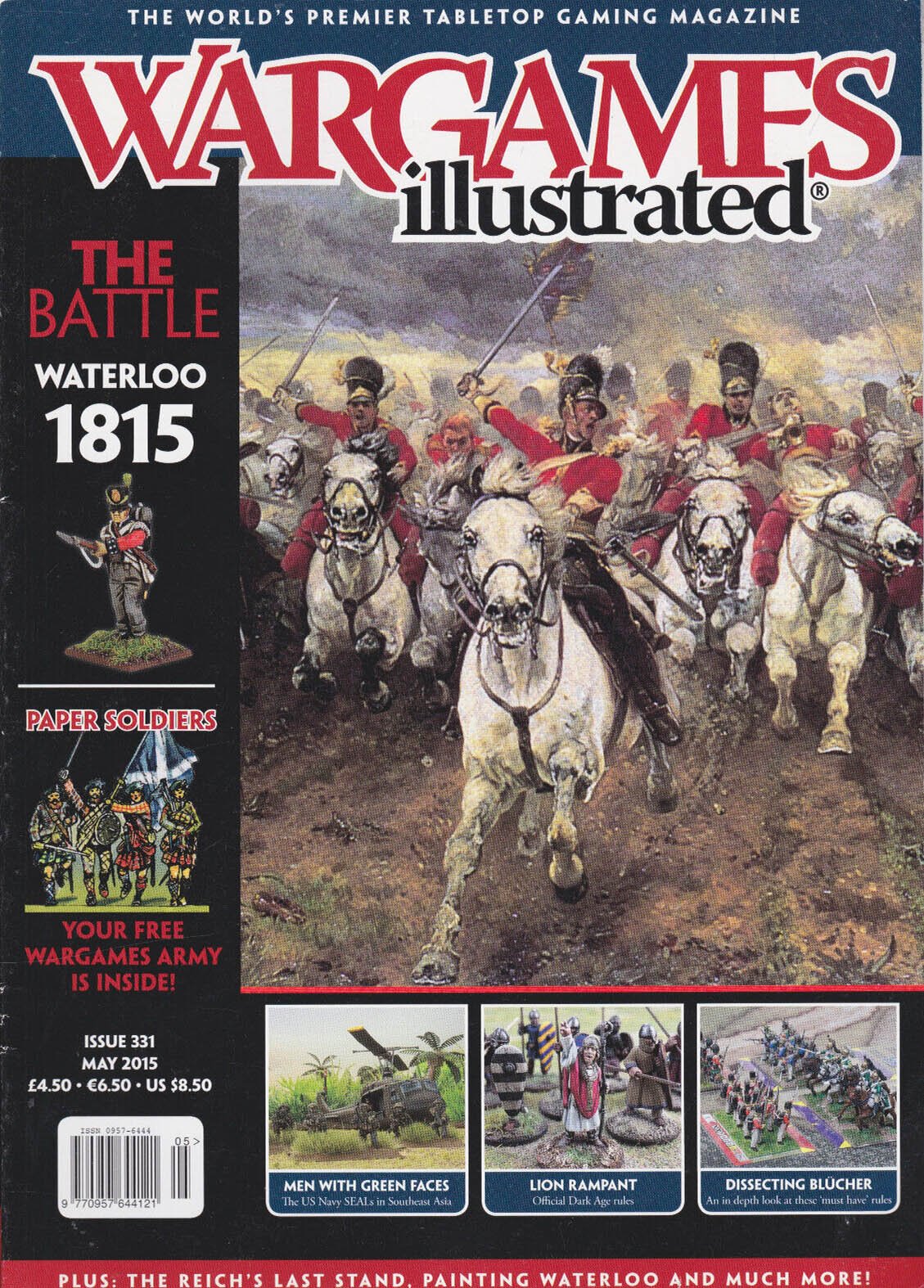 Wargames Illustrated 331, May 2015, , The Battle Waterloo 1815