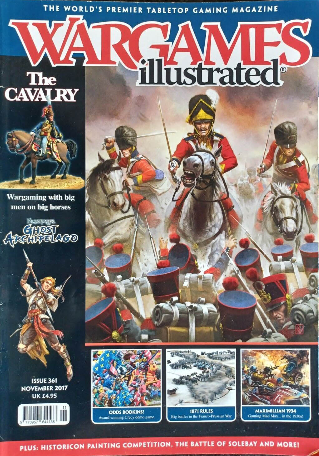 Wargames Illustrated 361, November 2017, , Wargaming With Big M Wargames Illustrated 361, November 2017, , Wargaming With Big M