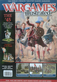 Taylor Charly magazine cover appearance Wargames Illustrated # 296, June 2012