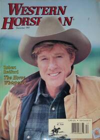 Robert Redford magazine cover appearance Western Horseman December 1997