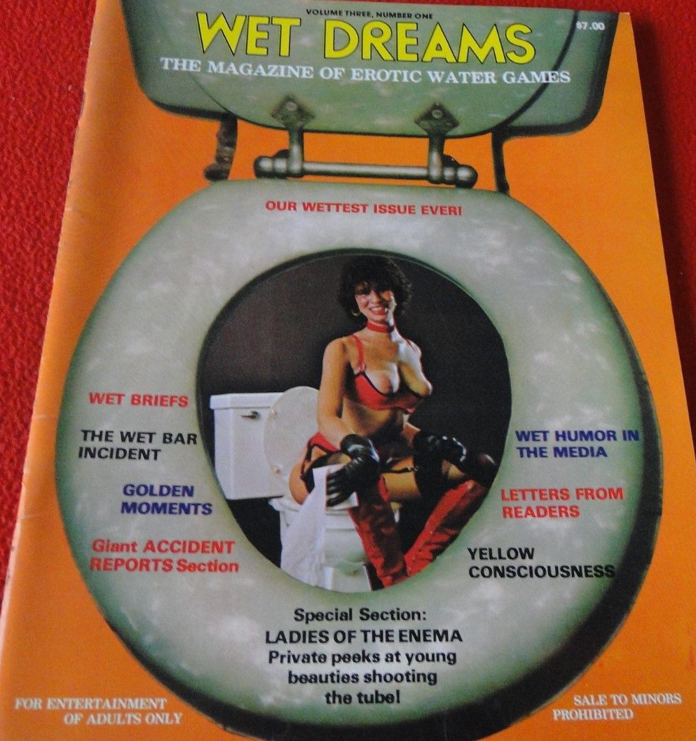 Wet Dreams Vol. 3 # 1 magazine back issue Wet Dreams magizine back copy 