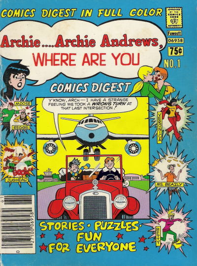Archie Andrews: Where Are You? Comic Book Back Issues by A1 Comix