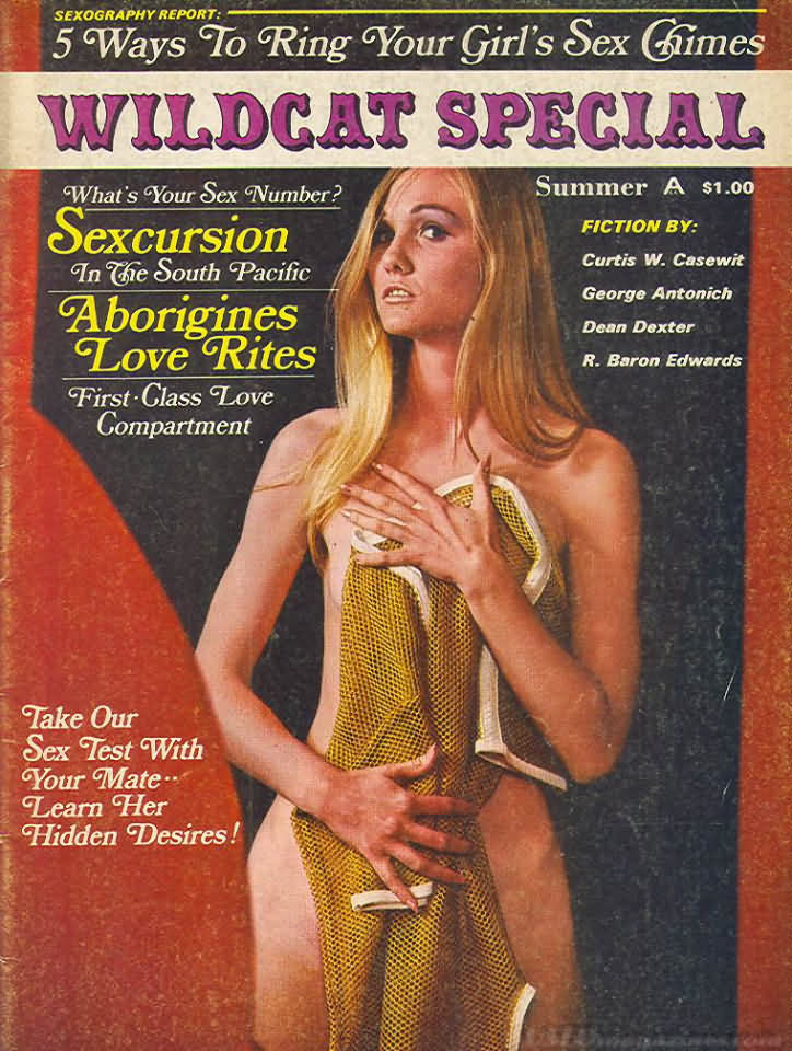 Wildcat Summer 1970 magazine back issue Wildcat magizine back copy 