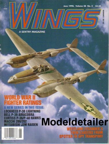 Wings June 1998, , World War II Fighter Ratings 