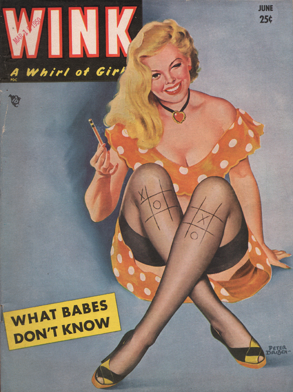 Wink June 1950 magazine back issue Wink magizine back copy What Babes Don't Know,antique,FABULOUS LENA HORNE,History's Most Beautiful Spy,Bewitching Blonde