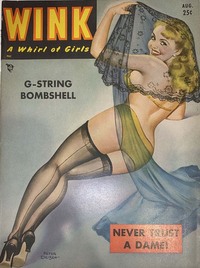 Wink August 1951 magazine back issue cover image