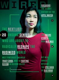 Wired May 2015 magazine back issue cover image