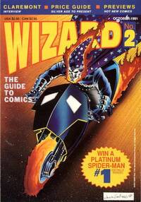 Wizard: The Comics Magazine # 2, October 1991 magazine back issue cover image